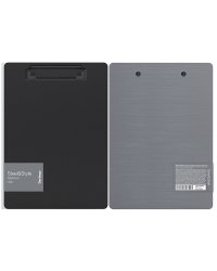 Планшет с зажимом "Steel&amp;Style", A5+, 2500 мкм, серебристый металлик
