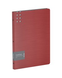 Папка с 40 вкладышами "Steel&amp;Style", 25 мм, 1800 мкм, красная