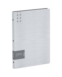 Папка с 40 вкладышами "Steel&amp;Style", 25 мм, 1800 мкм, белая