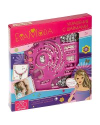 Украшение своими руками. Eva Moda. Украшения с шармами