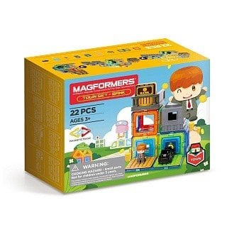 Магнитный конструктор "Town Set. Bank"