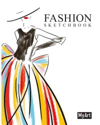 My art. Fashion скетчбук. Дама в шляпе