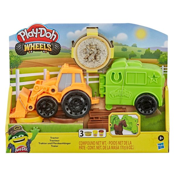 Обложка книги «Набор игровой Play-Doh. Фермерский трактор»