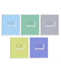 Тетрадь школьная. Цветовая гамма, 12 листов, крупная клетка, в ассортименте