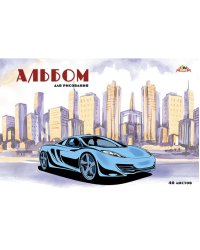Альбом для рисования. Городское авто, А4, 40 листов