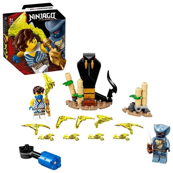 Конструктор LEGO Ninjago "Легендарные битвы. Джей против воина-серпентина", 69 элементов