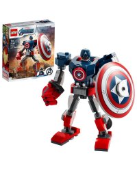Конструктор LEGO "Super Heroes. Капитан Америка. Робот", 121 элемент
