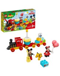 Конструктор LEGO Duplo "Праздничный поезд Микки и Минни", 22 детали