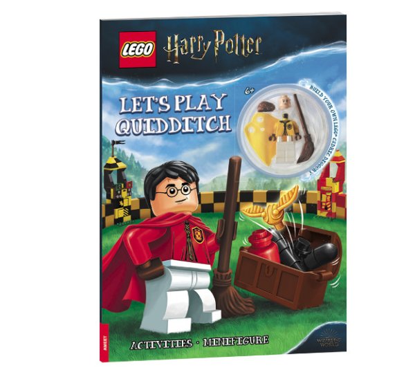 Обложка книги «Книга с игрушкой LEGO "Harry Potter. Давайте играть в Квиддич'"»