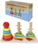 Деревянная игрушка "Пирамидка. Изучаем формы", 13х12.5х7.5 см