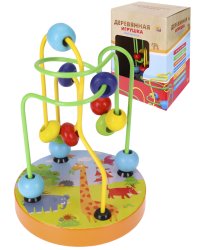 Деревянная игрушка "Лабиринт-1", 14х9 см