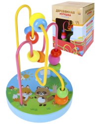 Деревянная игрушка "Лабиринт-4", 11х9 см