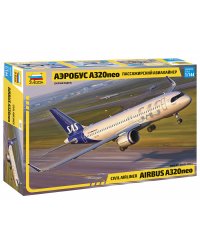 Сборная модель "Пассажирский авиалайнер Аэробус А320neo"