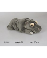 Игрушка мягконабивная "Бегемот", 27 см