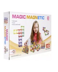 Магнитный конструктор. Magic Magnetic, 180 элементов