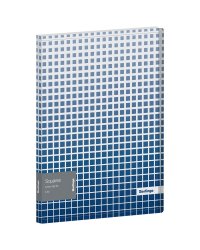 Папка c зажимом "Squares", А4, пластик, 17 мм, 600 мкм