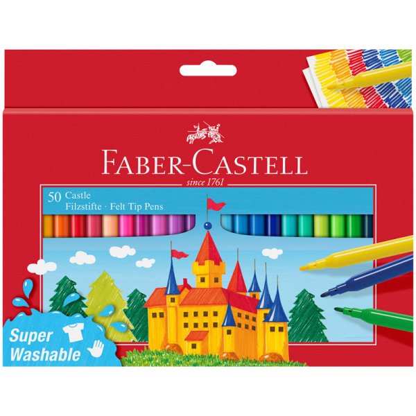 Фломастеры &quot;Faber-Castell&quot;, 50 цветов