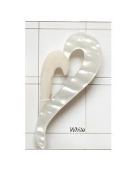 Брошь, 8х3 см, цвет: white (белый), арт. CB Y-01
