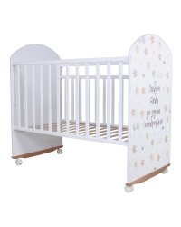 Кровать детская Indigo "Star Beige" (цвет: белый)