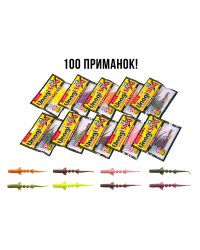 Слаги съедобные Lucky John Pro Series "Unagi Slug", 06,35/01SET (10 штук)