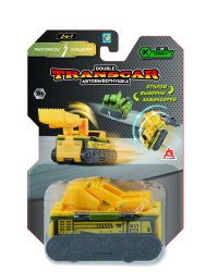 Автовывернушки Transcar Double "Ракетоносец – Бульдозер", 8 см