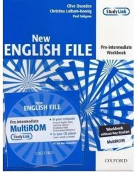 New English File Pre-Intermediate. Workbook with MultiROM Pack (+ CD-ROM)