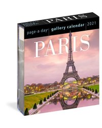 Page-a-Day. Gallery Calendar. Paris 2021
