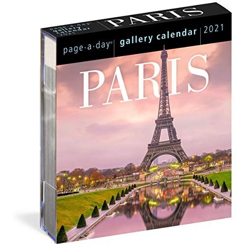 Обложка книги «Page-a-Day. Gallery Calendar. Paris 2021», ISBN 9781523509935