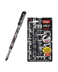 Ручка перьевая "INKY CEO", синяя, 0,7 мм, пластик, с 2-мя капсулами