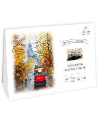 Планшет для акварели "Аннушка", 350 г/м2, А4, 12 листов