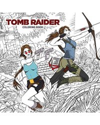 Tomb Raider. Adult Coloring Book