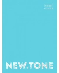 Тетрадь "NEWtone Pastel. Незабудка", А4, 80 листов, клетка