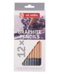 Набор чёрнографитных карандашей Art Creation "Graphite Pencils",12 штук