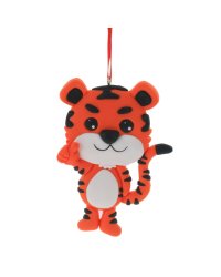 Изделие декоративное подвесное "Тигр", 7,5х1,5х10 см
