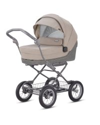 Коляска 2-в-1 Inglesina "Sofia System Duo" на шасси "Ergo Bike" (цвет: bermuda beige)