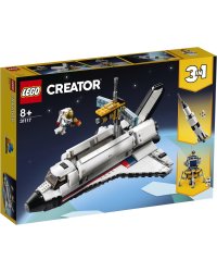Конструктор LEGO Creator 3 в 1 "Приключения на космическом шаттле", 486 элементов