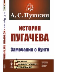 История Пугачева. Замечания о бунте