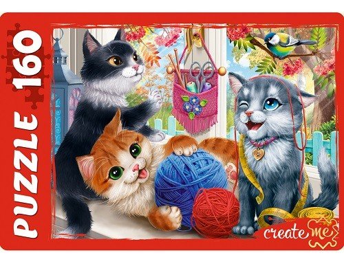 Пазлы &quot;Приключения котят №2&quot;, 160 элементов