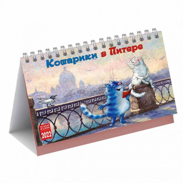 Календарь на 2022 год "Кошарики в Питере" (КР44-22111)