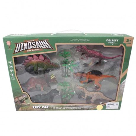 Игровой набор динозавры, 8 предметов, арт. 929-70-I