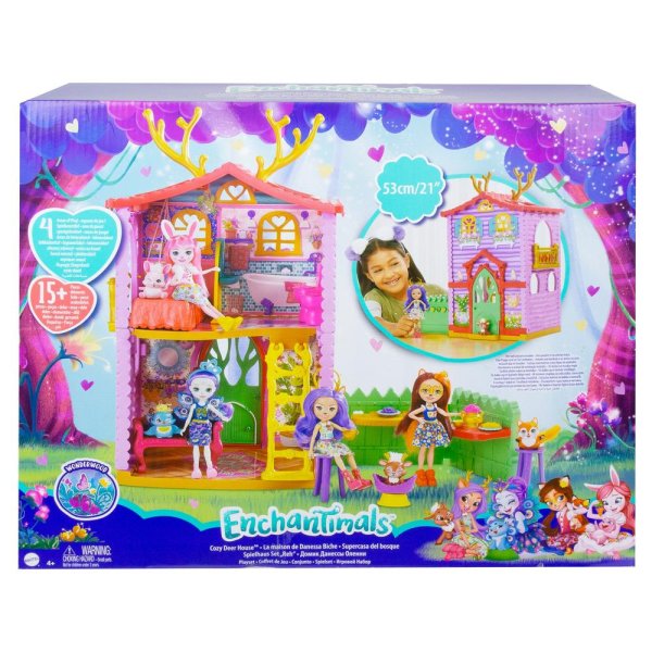 Обложка книги «Игровой набор Enchantimals "Домик Данессы Оленни"»