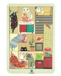 Настольная игра "Тетрис большой. Коты и котики"