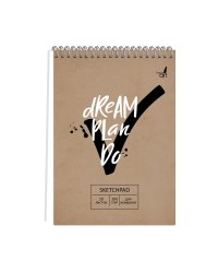 Скетчпад "Dream and Do", 140х200 мм, 20 листов