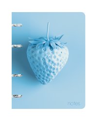 Тетрадь на кольцах "Berries", А5, 120 листов, клетка