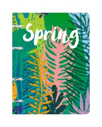 Тетрадь на кольцах "Spring", А5, 120 листов, кольца