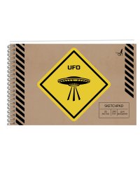 Скетчпад "UFO", 160х240 мм, 20 листов