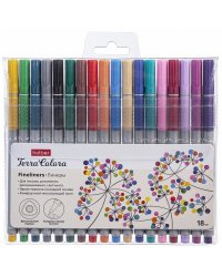 Линеры "Terra Colora", 18 цветов