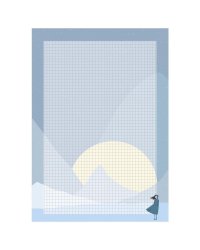 Сменный блок "Golden sun", А4, 50 листов, клетка