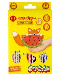Фломастеры ароматные "Каляка-Маляка", 10 цветов