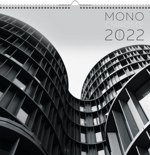 Календарь на 2022 год MONOHROME 2, квадратный, средний